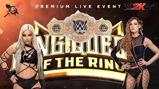 100 subscribers THANK YOU KOTRQOTR PLE Liv VS Becky Womens World Championship match [upl. by Kimbell560]