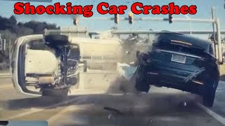 Car Crashes Compilation  Driving Fails amp Bad Drivers  Idiots In Cars [upl. by Banwell]