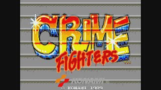 20 Mins OfCrime Fighters Intro USArcade [upl. by Mord743]