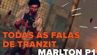 Cod Bo2 Zombies  Todas as falas do Marlton no mapa Tranzit Parte 1 [upl. by Ranee]