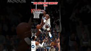 NBA 2K25 Early Gameplay  Crazy Dunks With Anthony Edwards [upl. by Hutson]