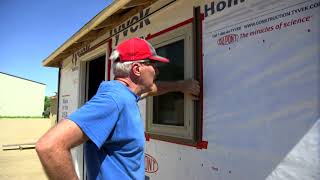 How to Install J Channel with Trim Details When Installing Vinyl Siding shorts [upl. by Sascha]