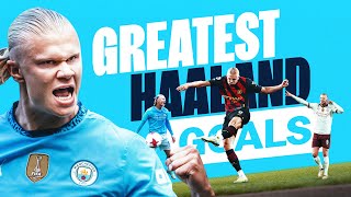 HAALANDS GREATEST GOALS  Ten of the best from Erling [upl. by Bannerman218]