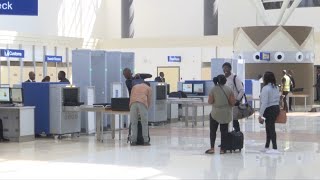 Chineseconstructed airport terminal starts trial operations in Zimbabwe [upl. by Aldrich235]