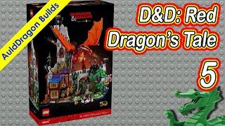 Lego Ideas DampD Red Dragons Tale 21348 — Building Session 5 [upl. by Nilrem]