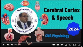 Cerebral cortex amp speech 32024 by Dr Khaled A Abulfadle [upl. by Gustav]