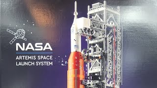 Unboxing and Building Lego 10341 NASA Artemis Space Launch SystemPart 2 [upl. by Aisenat]