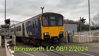 Brinsworth Level Crossing South Yorkshire 08012024 [upl. by Jonme570]