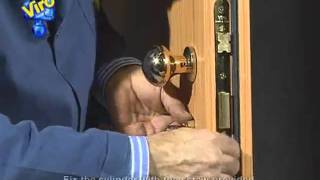 Mortise door locks with 700 series cylinder and security escutcheon [upl. by Fernas]