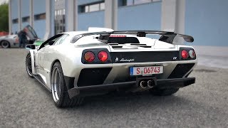 1999 Lamborghini Diablo GT  OldSchool 60 V12 Engine Notes  Start Up Revs amp Accelerations [upl. by Ahsar]