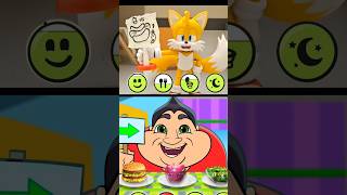 Talking tom Tails game💀💀 funny tails animation memes [upl. by Nojram]