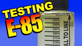 How to Test E85 Ethanol Percentage in Gasoline [upl. by Mihcaoj769]