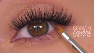 HOWTO Apply Lash Ribbons  Ideal For Hooded Eyes  Shonagh Scott [upl. by Elenore]