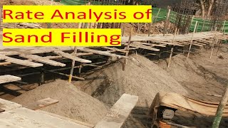 Rate analysis of sand filling  Backfilling [upl. by Akemehc41]