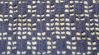 8 ROWS CROCHET FILET FOR BEGINNERS [upl. by Yllrebmik845]