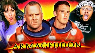 ARMAGEDDON 1998 MOVIE REACTION FIRST TIME WATCHING Bruce Willis  Ben Affleck  Michael Bay [upl. by Ridglea]