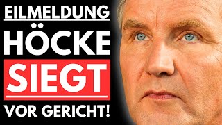 💥EILMELDUNG HÖCKE SIEGT VOR GERICHT ALTPARTEIEN VERLIEREN KONTROLLE💥 [upl. by Baten]