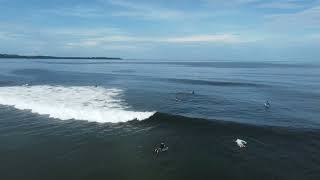 Longboarding Waves Up And Down The Beach Tamarindo and Playa Grande Surf Report July 4 2022 [upl. by Lissy668]