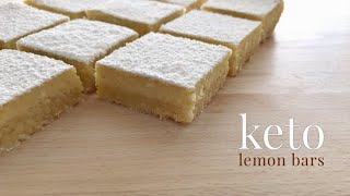 Keto Lemon Bars [upl. by Lizzy]