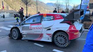 Rallye Monte Carlo WRC 2022  Col de Turini  Entrevaux [upl. by Nowd]