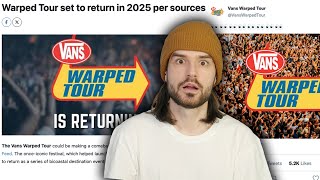 Warped Tour Is Coming Back In 2025 [upl. by Chader]