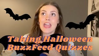 Halloween is Coming  Taking Halloween BuzzFeed Quizzes [upl. by Ninnahc]