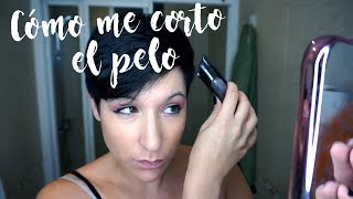 CÓMO ME CORTO EL PELO EN CASA  MI CORTE PIXIE  CHICAPIXIE [upl. by Arte]