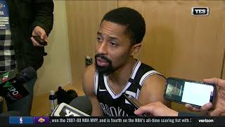 SPENCER DINWIDDIE Got Emotional on Kobe Bryants Death [upl. by Marx]