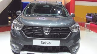 Dacia Dokker Stepway Unlimited TCe 115 SampS 2017 Exterior and Interior [upl. by Jyoti]