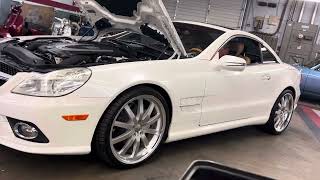 2009 SL550 Cold Start Walk Around [upl. by Legge221]