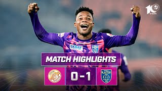 Match Highlights  Punjab FC 01 Kerala Blasters FC  MW 10  ISL 202324 [upl. by Bitthia]