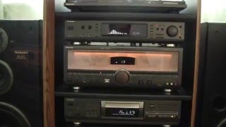 Technics HiFi Technics SLPS7 Technics SHGE90 Technics RSAZ7 Technics SBLX70 Technics SATX50 [upl. by Ahseinod]