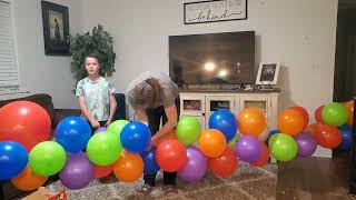 How to make a balloon arch in under an hour [upl. by Leahsim776]