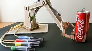 DIY Cardboard Hydraulic Arm [upl. by Ellenhoj688]