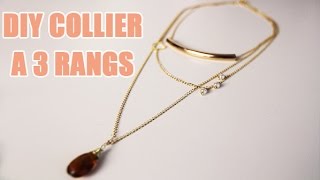 DIY collier de perles  Idées Perles et Bijoux avec youMAKEfashion [upl. by Annawak]