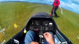 My First Glide at the Ulster Gliding Club [upl. by Hyacinthie]