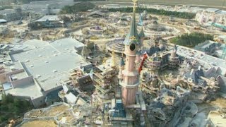 Construction of Euro Disney 1992 [upl. by Tymothy]