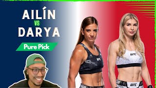 UFC Paris  Ailin Perez vs Darya Zheleznyakova PREDICTION [upl. by Iaras650]