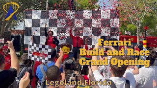 Grand Opening of Ferrari Build and Race at Legoland Florida [upl. by Harve]