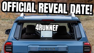 2025 6th Generation 4Runner Reveal Date [upl. by Cid541]