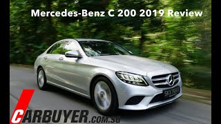 Mercedes Benz C 200 Avantgarde 2019 Review   Carbuyer Singapore [upl. by Gamal]