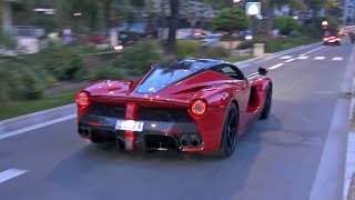 Ferrari LaFerrari amp Porsche 918 Spyder  EXHAUST SOUNDS on The Road [upl. by Haym56]