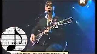 Transcription  Prince · quotPrince The Art of Musicologyquot acoustic set guitar [upl. by Alliehs]