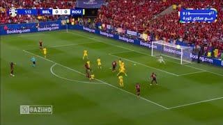 Youri Tielemans Goal Belgium Vs Romania 10 UEFA Euro 2024 All Goals Extended Highlights [upl. by Goodman407]