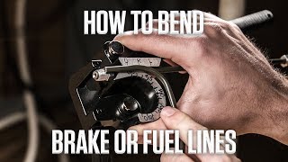 How to Bend Your Brake or Fuel Lines  Hagerty DIY [upl. by Chamkis]