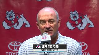 Fresno State Football Jeff Tedford Press Conference 91117 [upl. by Severin743]