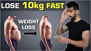 FASTEST Way To LOSE 10 kg Weight At HOME [upl. by Qahsi]