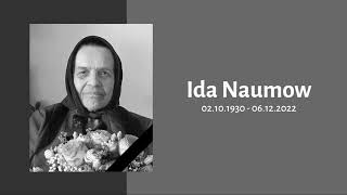 Ida Naumow  Beerdigung amp Beisetzung [upl. by Hare387]