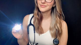 ASMR Nurse Physical Assessment l Soft Spoken Medical Tests [upl. by Ayian660]