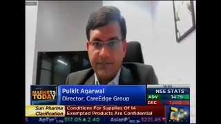 CareEdge Director Ratings Pulkit Agarwal in conversation with CNBC TV on subject of Cotton Yarn [upl. by Durkin]